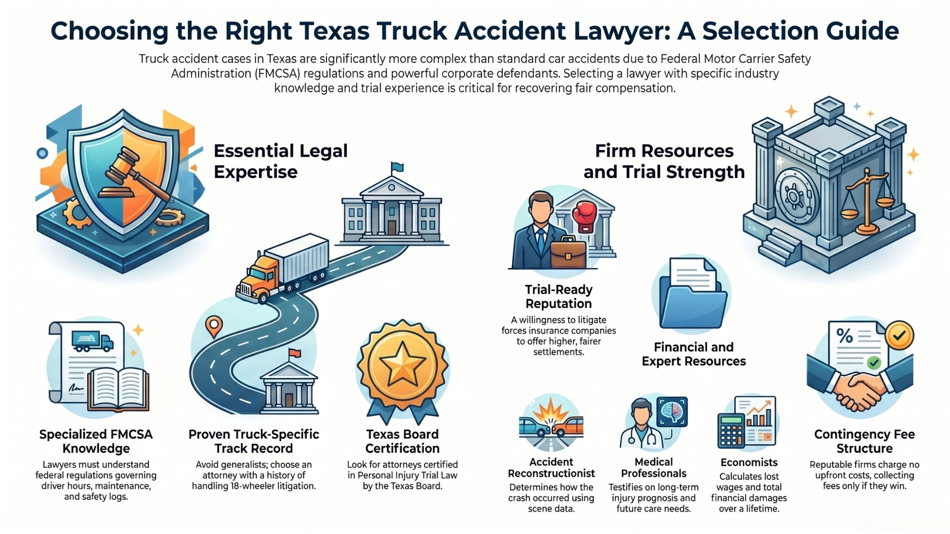 How to Choose a Texas Truck Accident Lawyer